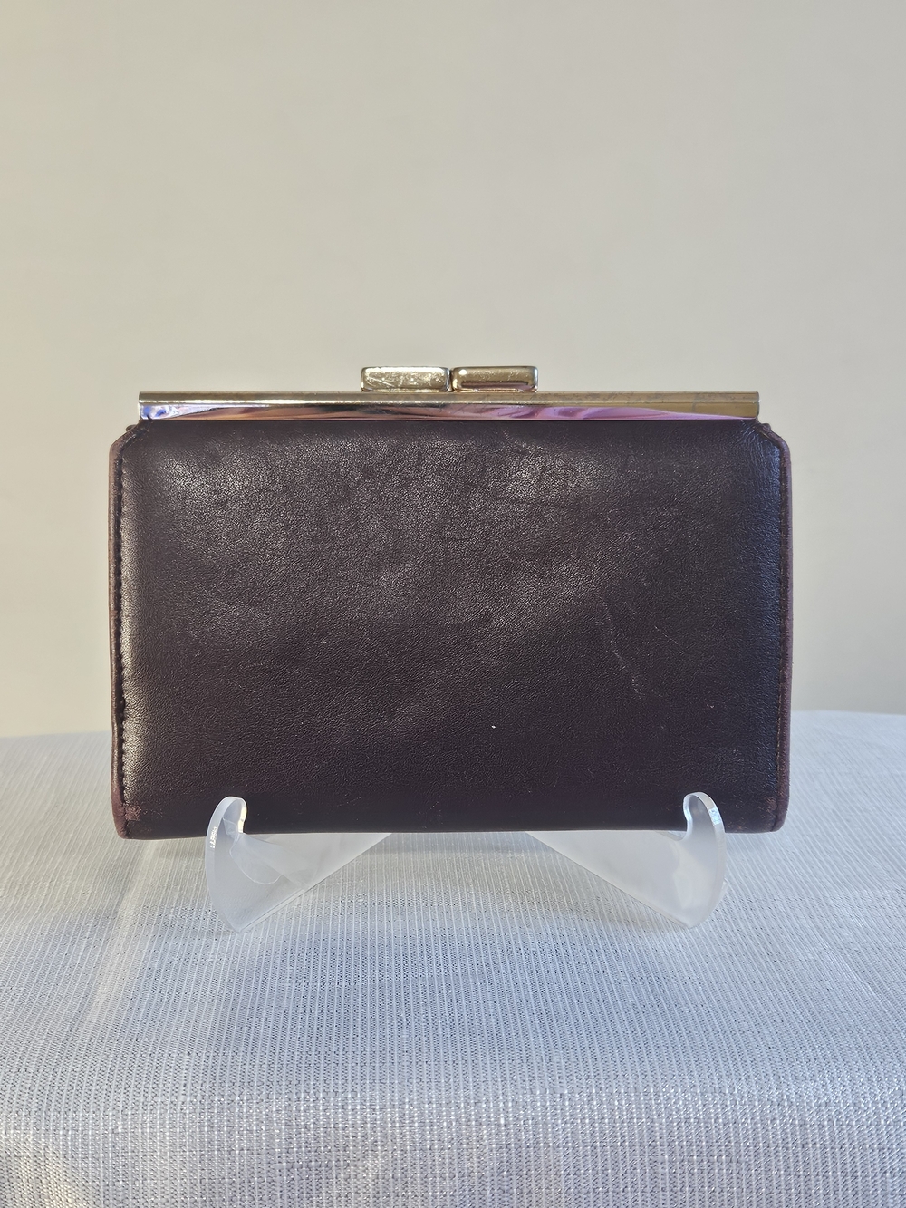 Etienne Aigner Wallet with Gold "A" Accent - Picture 3 of 12